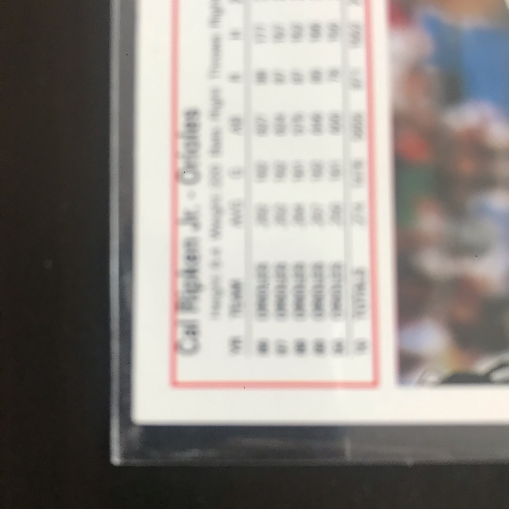 Cal Ripken Jr. baseball card - Picture 6 of 6